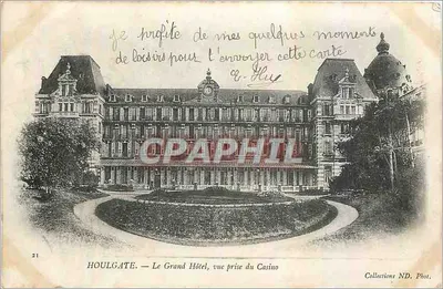 Houlgate — O Grande Hotel, vista tirada do Casino — Collections ND. Fot. n°21
