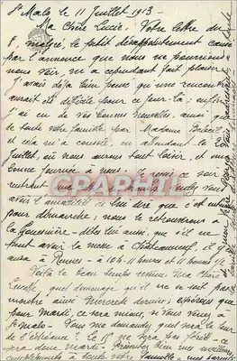 Jonge meisje met zomerkapje versierd met rozen — uitgever C.C. n° 3926/2 — Achterkant