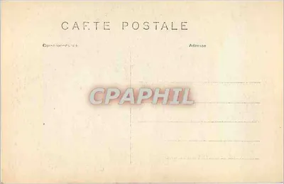 Tarjeta postal decorativa — A. Vincent, 4 Rue des Beaux-Arts — Paris — Reverso