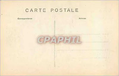 Orazek dekoracyjny — motyw barokowy z putti i pejzażem — A. Vincent, 4 Rue des Beaux-Arts — Paryż — Rewers