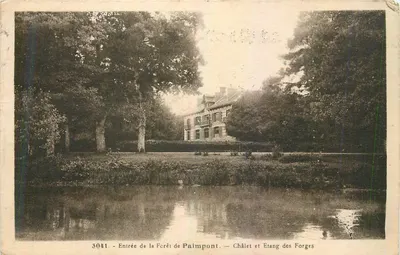 Entrada da Floresta de Paimpont — Châtelet e Lago das Forjas — n° 3041