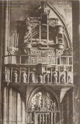 Lamballe - Nossa Senhora - O Jubé (século XVI) — Coleção E. Hamonie, St-B.