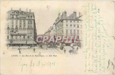 LYON — Rue de la République — ND Phot