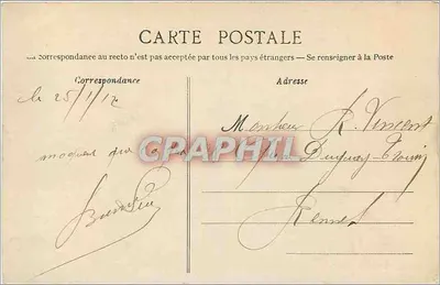 Zamek w Vitré — Châtelet i Wieża Archiwów — Zbiór A. Waron, St-Briac — Rewers