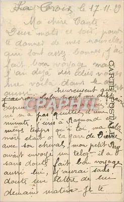 Rochecorbon (I.-et-L.) — A Lanterna. Restos de um Castelo Forte construído no Século XI — A. P. — Verso