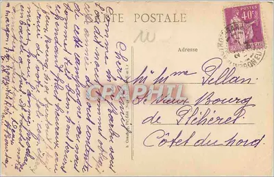 Vale da Huisne — paisagem com vacas e rio — LE PERCHE PITTORESQUE 375 — Verso