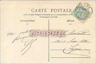 Viena - O Velho Ponte (Século XV) — Edição Blane, Viena, n° 459 — Verso