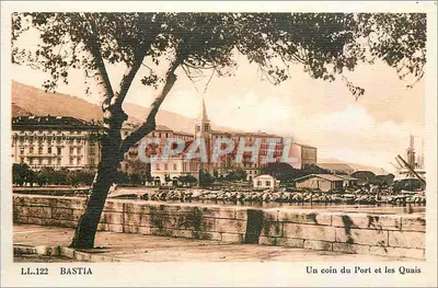 Bastia — Um canto do Porto e os Quais — LL.122