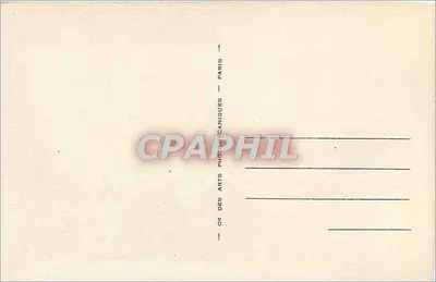 Bastia — A Velha Cidade sob os Pinheiros — LL.40 — Cie des Arts Photographiques, Paris — Verso