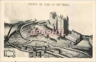 Castelo de Najac no XIIIº século — Edição do Castelo