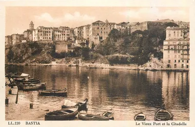 Bastia — O Velho Portos e a Cidadela — LL.120