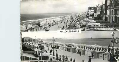 Malo-les-Bains — Praia e passeio — Edições Gaby, n°4