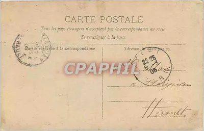 Lucy Yatzon — dançarina em traje de cena — Roullinger, Paris, n° 1947 — Verso