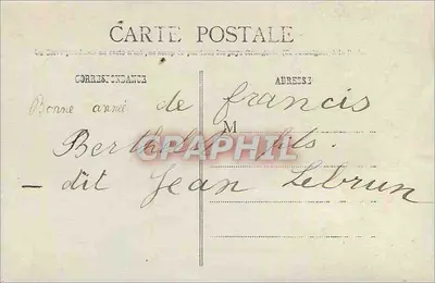 Vrouw met rozen — Hôtel de Ville — uitgever JK, n°499 — Achterkant