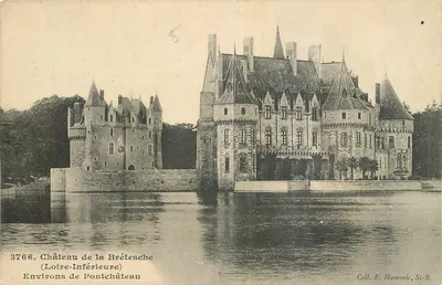 Castelo de la Brétesche — Arredores de Pontchâteau — Coll. É. Hamonic, St-B.
