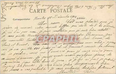 NANTES — A Prefeitura — Héloïse Dugas, Nantes — Verso