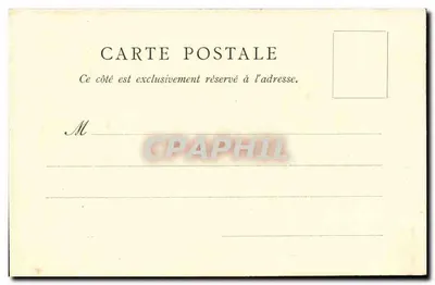 Exposição Universal de 1900 — O Velho Paris — Verso