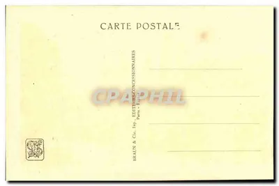Palácio da A.O.F. — Exposição Colonial Internacional — Paris 1931 — Verso