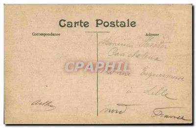 Exposition de Bruxelles 1910 — Vue générale de la Section Allemande — éditeur Proster — Verso