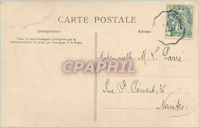 Dinan — Porta do Jerzual — G. F. — Verso