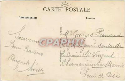 Trégastel (G.-du-N.) — Ojciec Wieczny — A.B. n°317 — Rewers