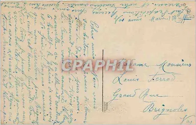 A Última Ceia — Felizes Páscoas — P. H. Paris n°346 — Verso