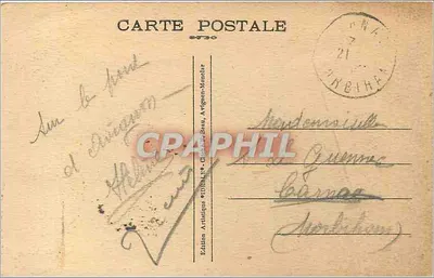 Avignon — Most Świętego Benezjusza i Kaplica (na tle Fortu Świętego Andrzeja w Villeneuve) — Rewers