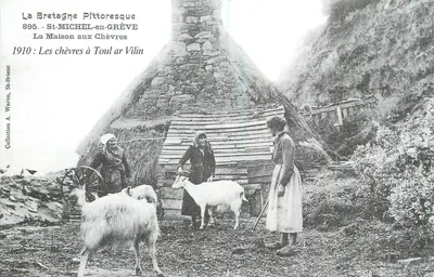 St-MICHEL-en-GRÈVE — A Casa das Cabras — A. Waron, n°895