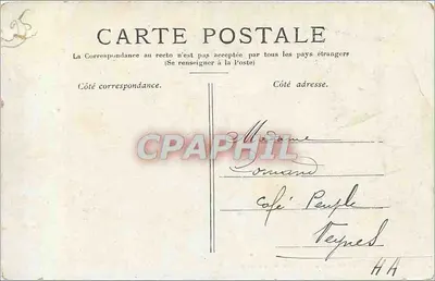 PARIS — Arc de Triomphe de l'Étoile — wydawca nieznany, numer serii nieczytelny — Rewers