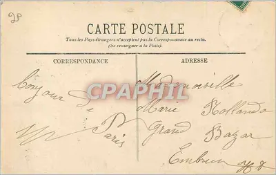 PARIS — Le Trocadéro — LL. — n° 243 — Rewers