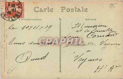 PARIS — Monument Pasteura i Hotel Invalidów — ND Fot. n°659 — Rewers
