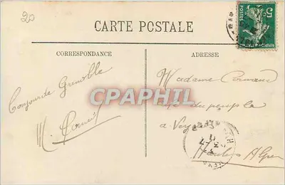 Grenoble — O Palácio de Justiça — LL. n°87 — Verso