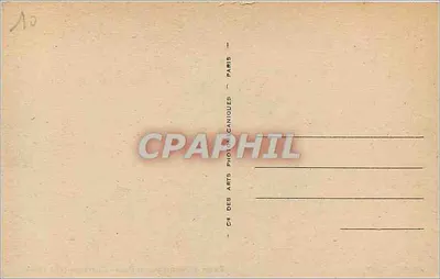 Gap — Tablica orientacyjna i szczyt Charance (wys. 1902 m) — CII des Arts Photographiques, Paryż — Rewers