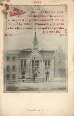Igreja de Saint-Dizier — 1903 — Cliché A. Humbert, fot. St-Dizier