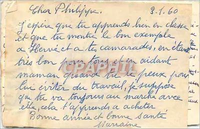 Evian-les-Bains i Jezioro Leman — widok panoramiczny — wydawca CPAP — nr 1288 — Rewers