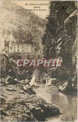PONT-en-ROYANS — Gorges da Bourne — C.L. n°177