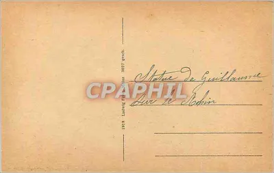 Koblenz — pomnik cesarza Wilhelma — wydawca Ludwig Feldmann, n° 3027 — Rewers