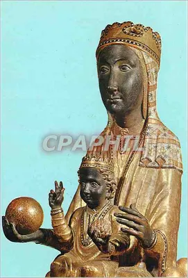 Estátua da Virgem com o Menino — Ed. Ediciones TISA — Série 5