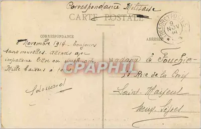 जर्मन रिट्रीट बॉइज़ डू फ्रेचांट के पास हेरिमेनिल में — 1914 में लॉरेंस में युद्ध — ई. बास्टिएन, पुस्तक विक्रेता-प्रकाशक, लुनेविल — पीछे
