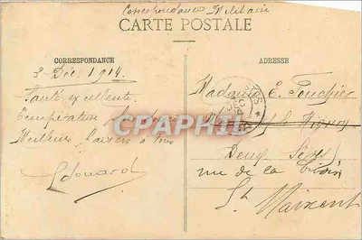 Kreścioł Męczennika w Sainte-Geneviève — Obrzeża Pont-à-Mousson — Corbu Thomas, wyd. — Rewers