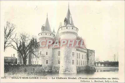 Sully-sur-Loire — O Castelo Feudal — Coleção L. Marchand, Sully-s.-Loire