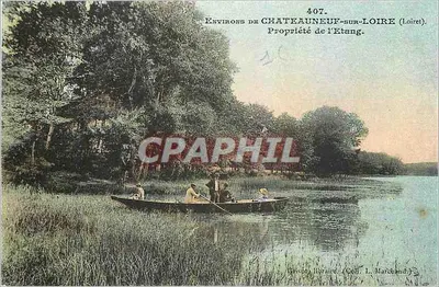 Environs de Châteauneuf-sur-Loire — Propriedade do Lago — Coll. L. Marchand, n° 407