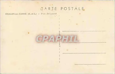 Chalon-sur-Saône — Ponte Saint-Laurent — Editor Cim — Verso