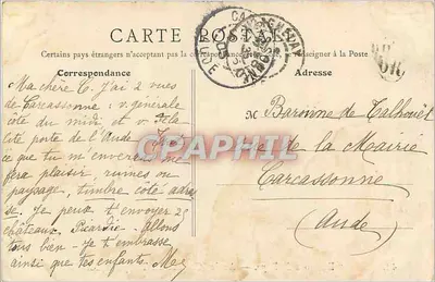 Verpillières — Ancien Château des Templiers, XIe Siècle — Édition G. Rouen à Roye — Verso