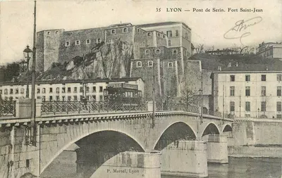 LYON — Most Serin. Fort Saint-Jean — P. Martel, Lyon, n°35