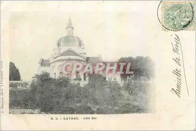 Layrac - Lado Leste — editor J. Barzieu, em Pélouance (1905)