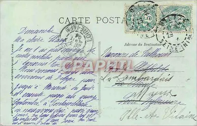 Dieppe — 'La Tamise' no Avant-Port — LL. — Verso
