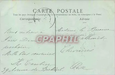 Le Tréport — O Porto — H. Cambier, Coleções ND Phot, n°124 — Verso