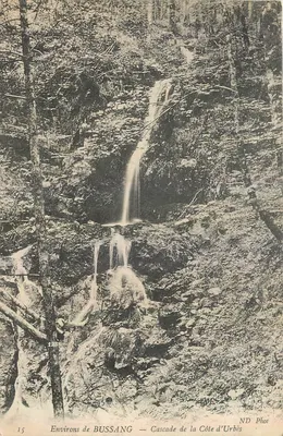 Arredores de BUSSANG — Cachoeira da Côte d'Urbès — ND Fot