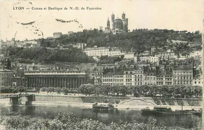 Lyon — Wzgórze i Bazylika NMP Fourvière
